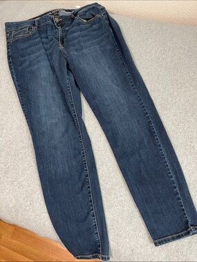 Lane Bryant Super Stretch Skinny Jeans 20 Minimalist Mid Rise